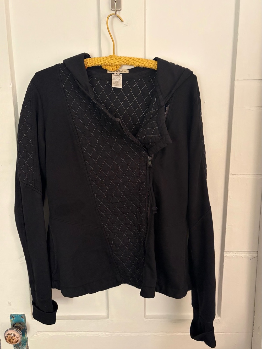 Prairie Underground Balestra
Jacket Argyle Full zip Black